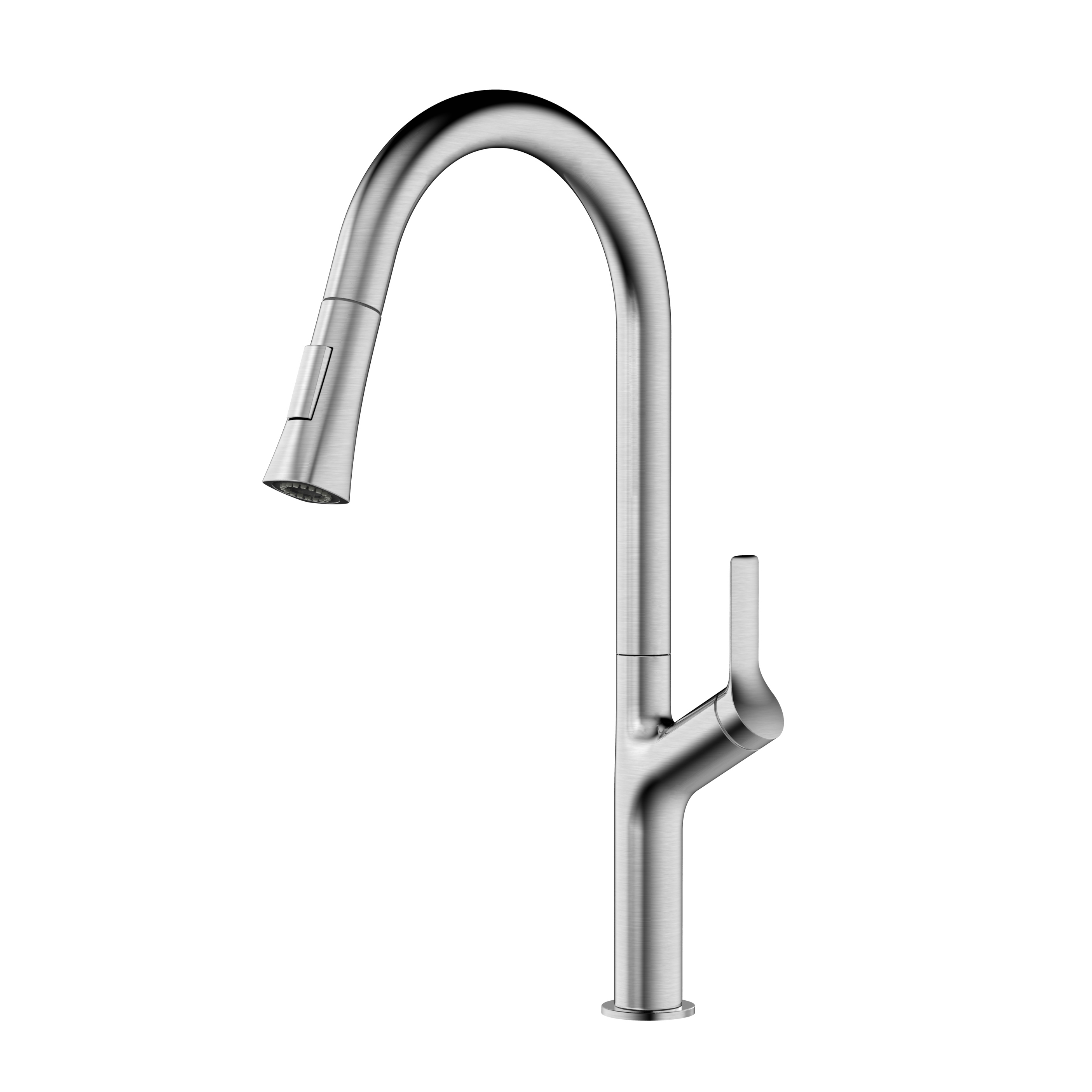 PullOut Kitchen Mixer INH3093 INOXBATH Professional In Stainless Steel Faucet